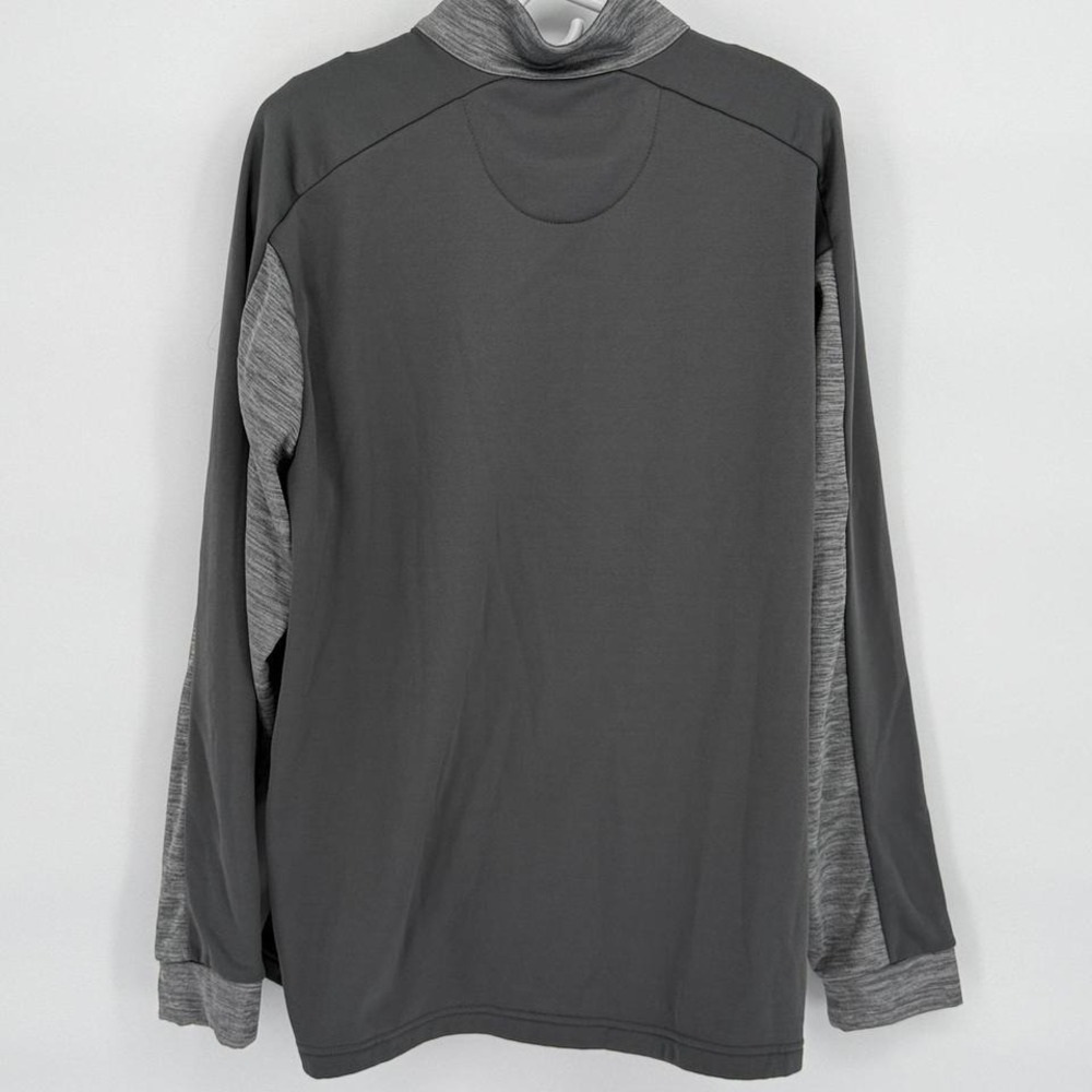 Callaway Golf Quarter Zip Pullover Mens Large Gray Performance - Picture 3 of 6
